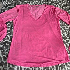 Jamie Sadock Sunsense vneck top Sz LG